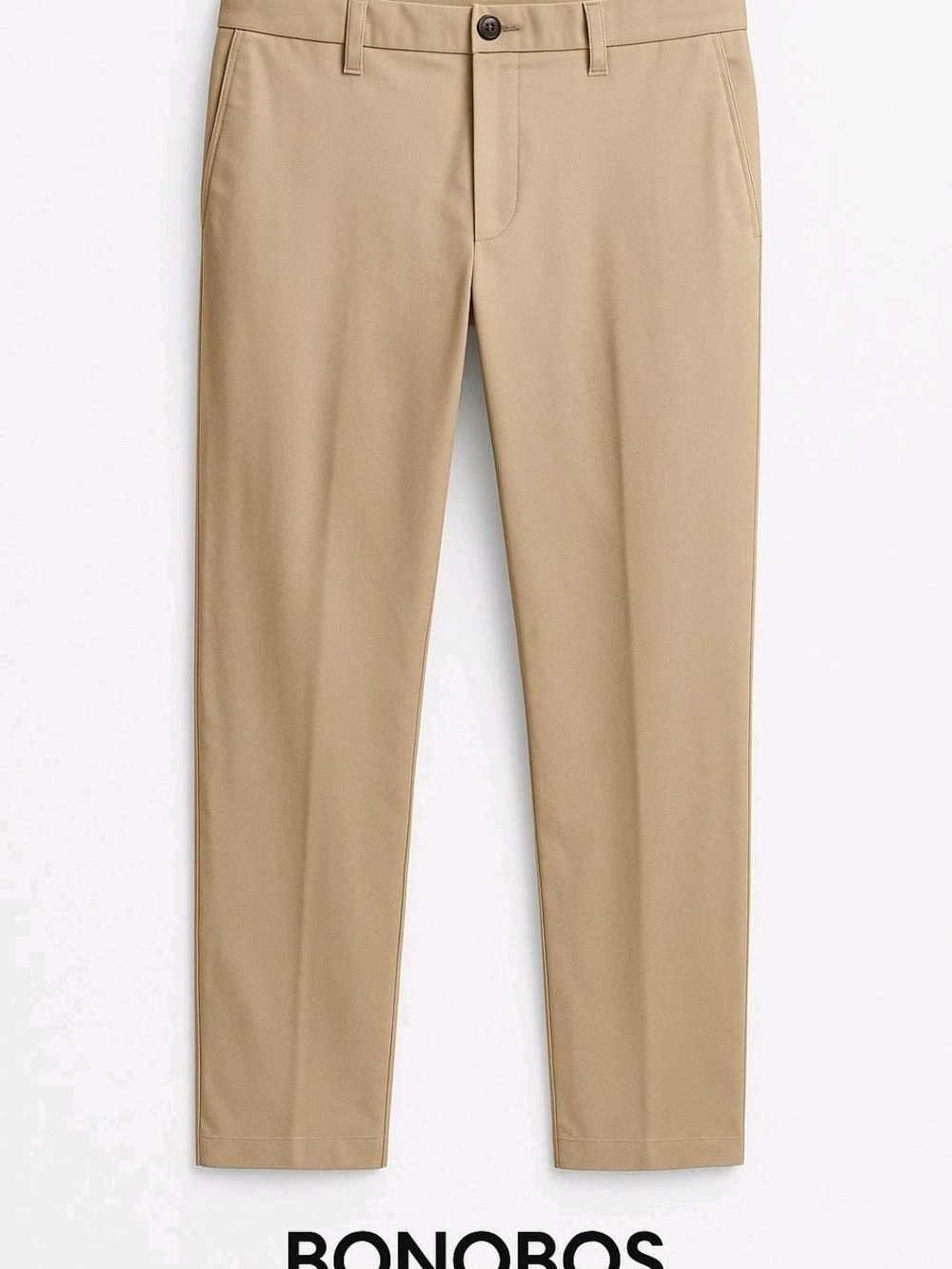 Bonobos Wednesday Slim Fit Men’s Size 35x32 Chino Pants, Khaki Tan